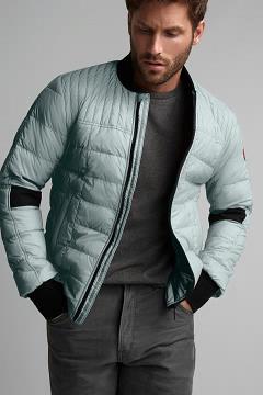Chamarras Canada Goose Hombre México - Dunham Chaqueta De Plumas Verdes Claro IR1479286